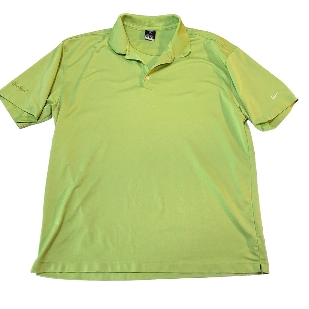 Nike golf polo shirt crown royal green men’s size XL